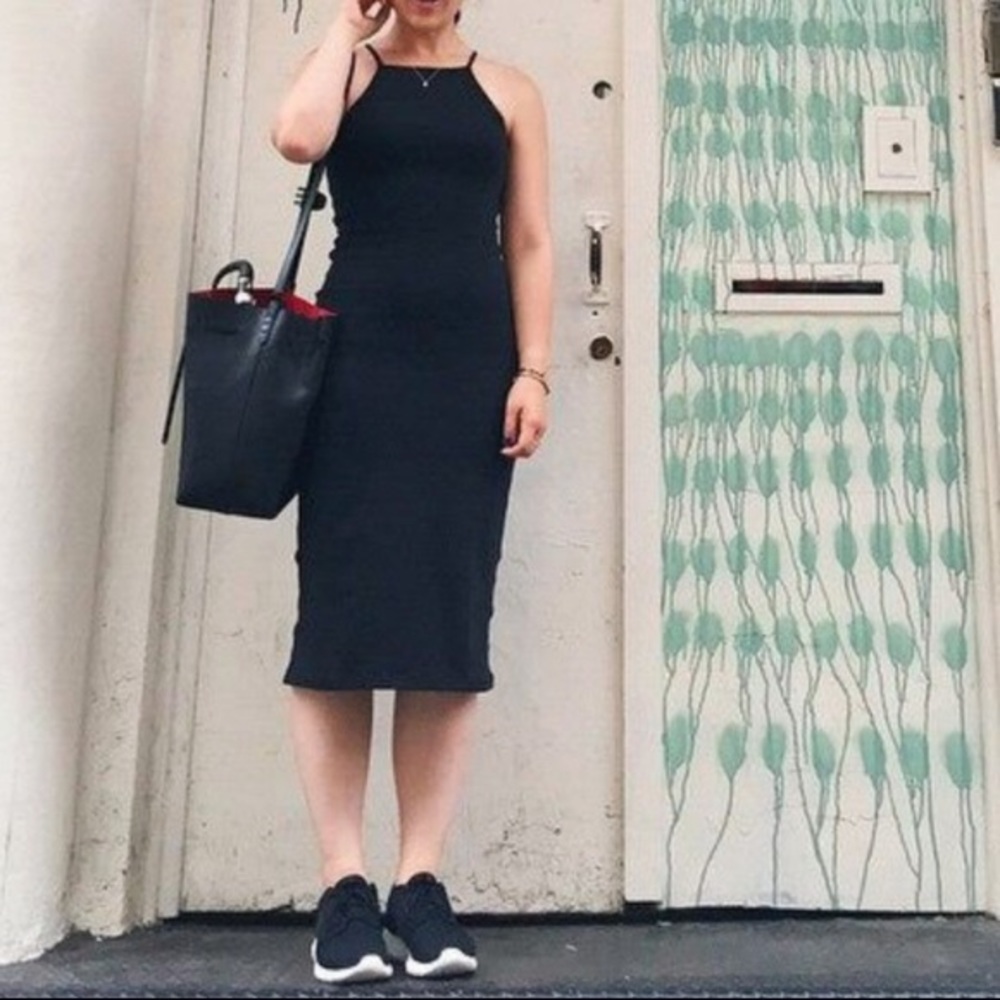 American Apparel Bodycon Midi Dress